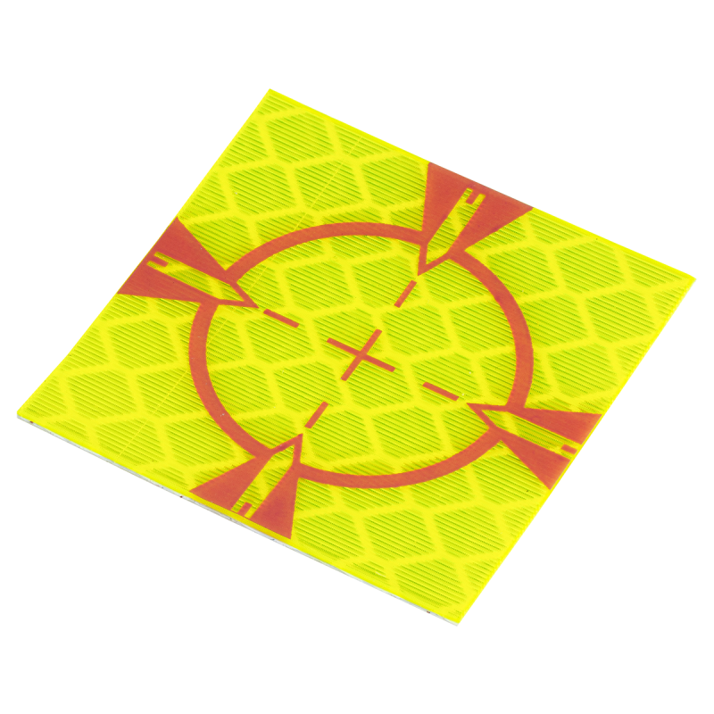 Meetsticker GEEL 60x60 (vanaf 1,70 p/st)