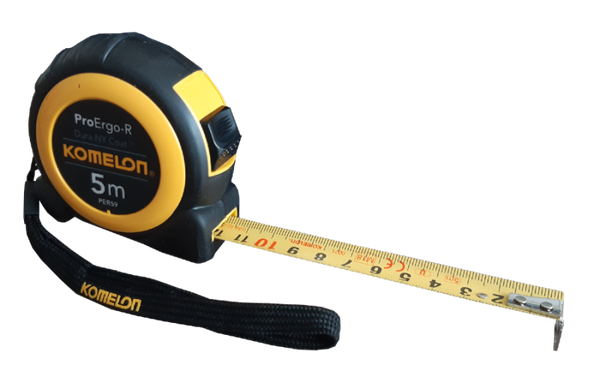 Rolbandmaat Komelon 5 m.