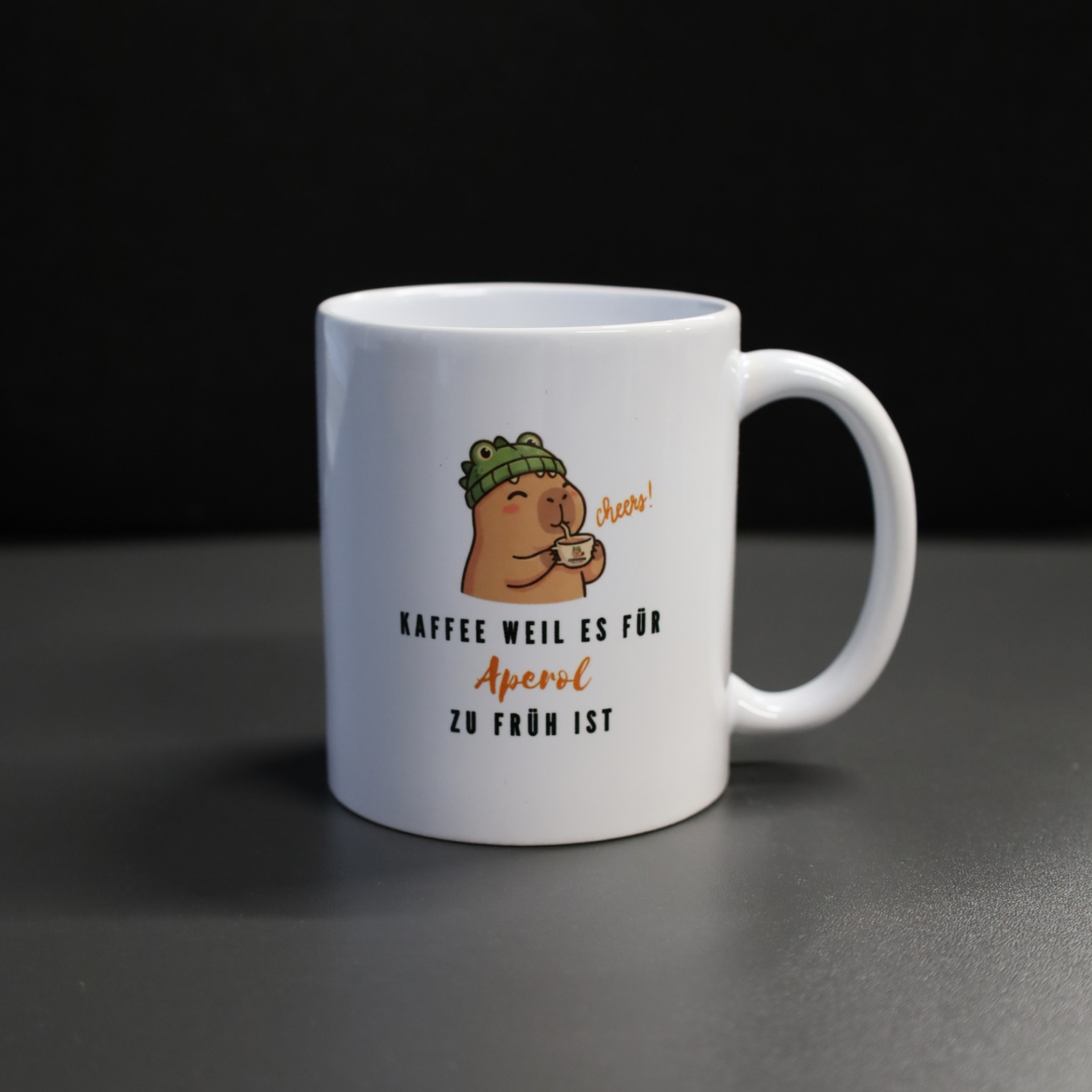 Kaffee weil es für Aperol zu früh ist - Kaffeetasse