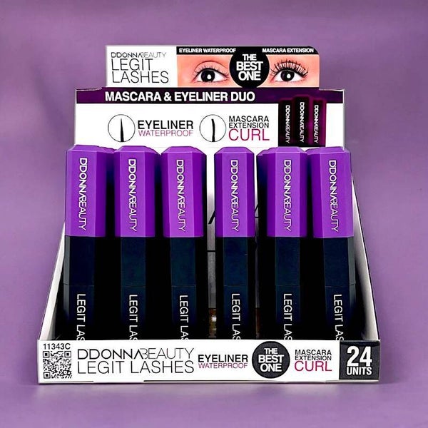 2 in 1 Mascara incurvante + Eyeliner DDONNA