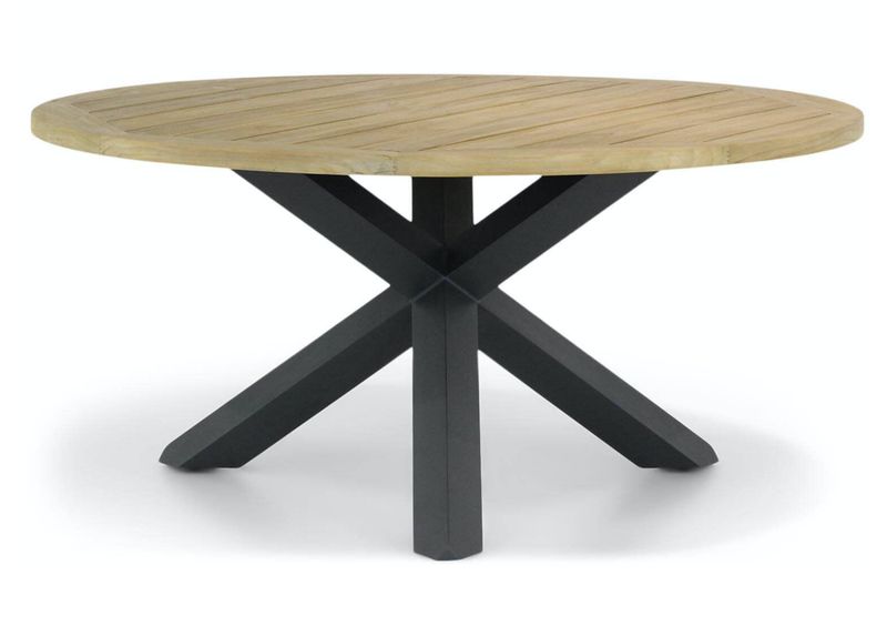 Tuintafel Rond 110 Ronde tuintafel voor 6 personen | Tuintafel4You.nl