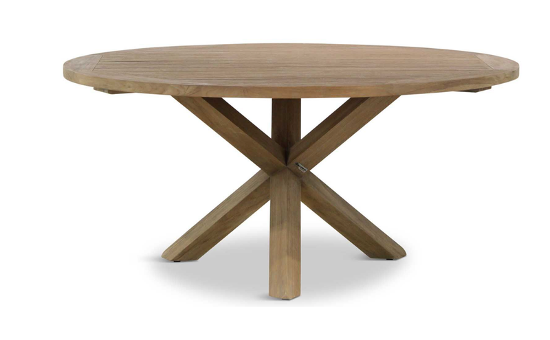 Berlijn - luxe tuintafel ovaal graniet black diamand