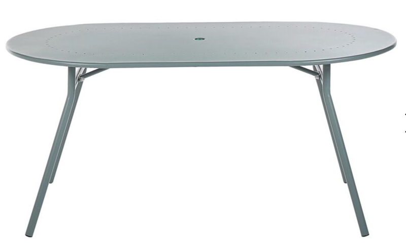 Tuintafel ovaal metaal