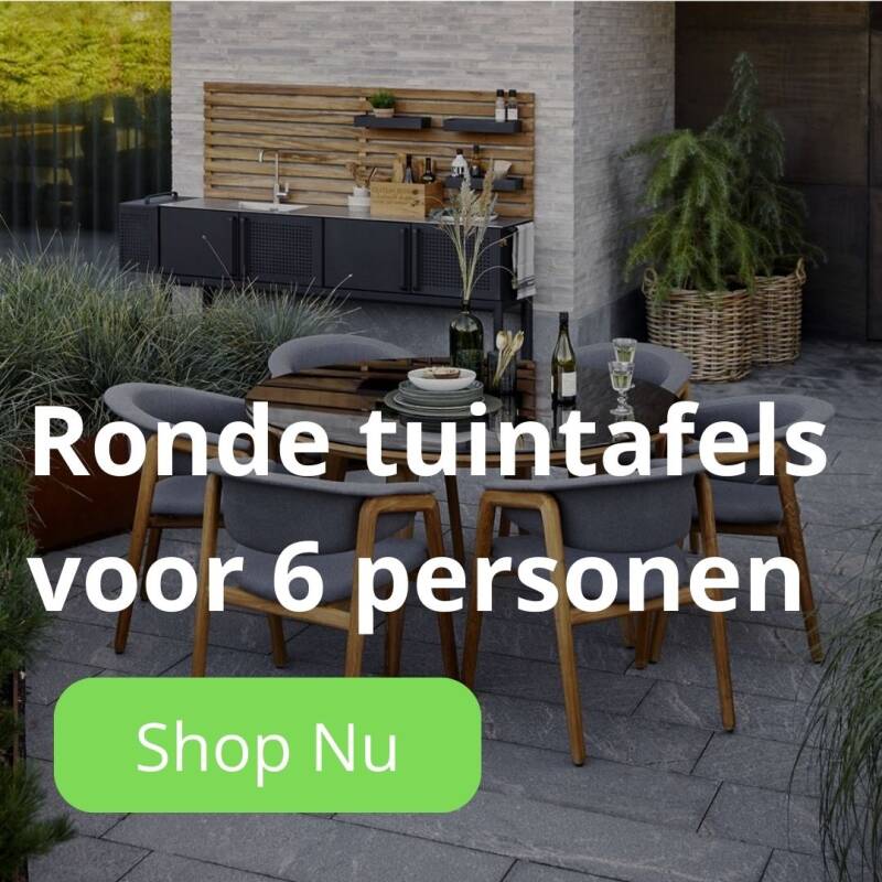 Ronde tuintafel voor 6 personen: Snop Nu