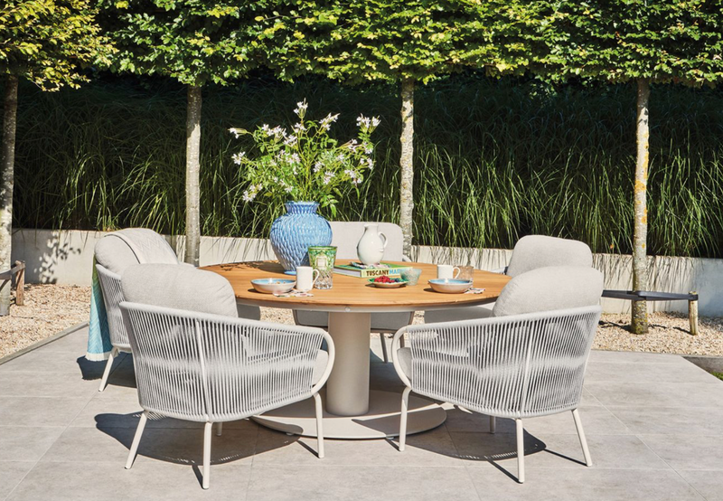 Tuintafel Rond Ronde tuintafel voor 6 personen | Tuintafel4You.nl