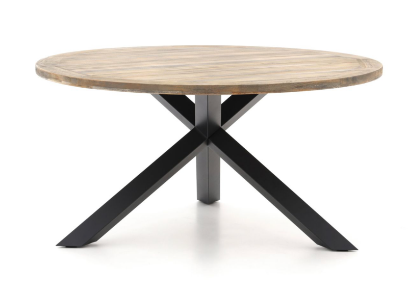 Houten tuintafel voor 6 personen