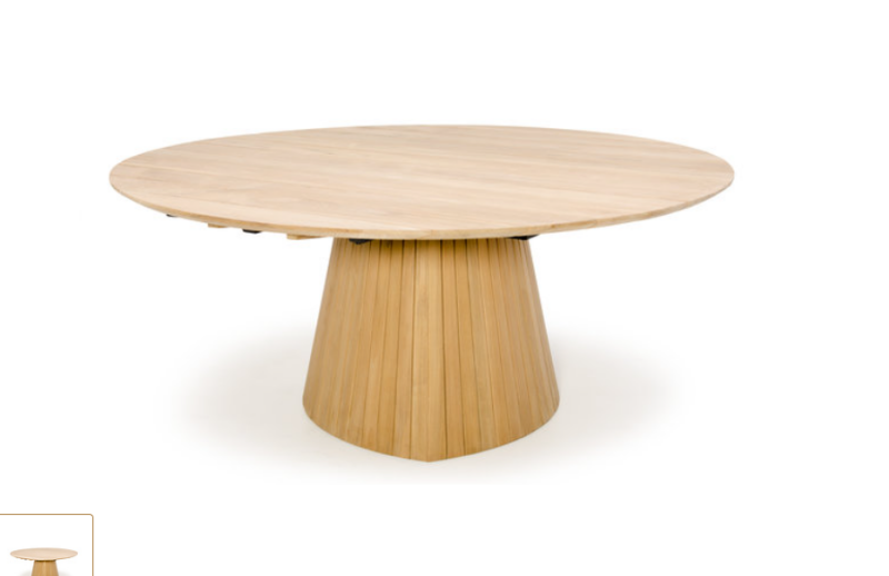 Ronde tuintafel voor 6 personen Umu tuintafel