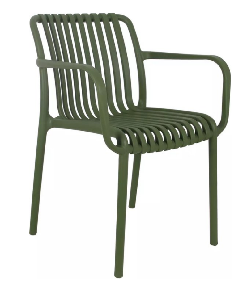 Tuinstoel Groen Vita Porto G-09 stapelbaar