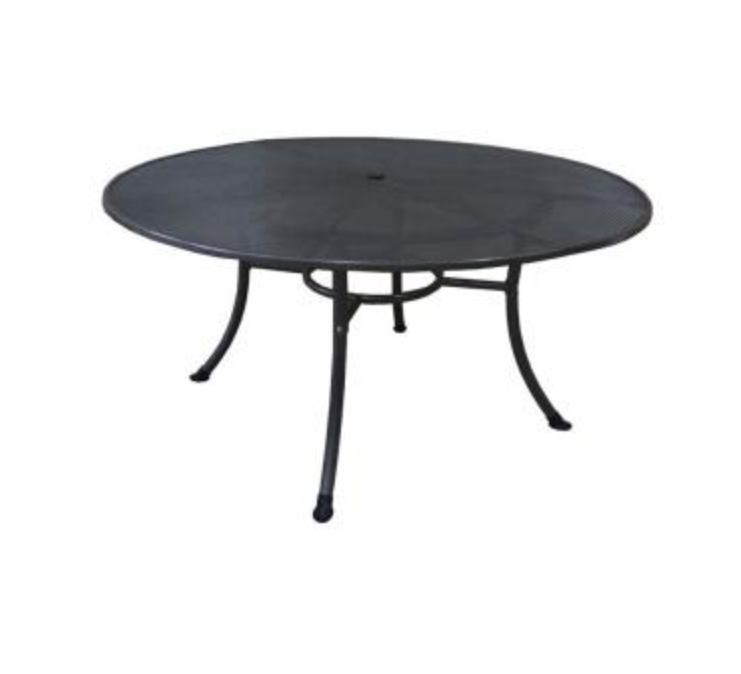 Berlijn - luxe tuintafel ovaal graniet black diamand