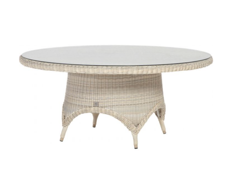 Berlijn - luxe tuintafel ovaal graniet black diamand