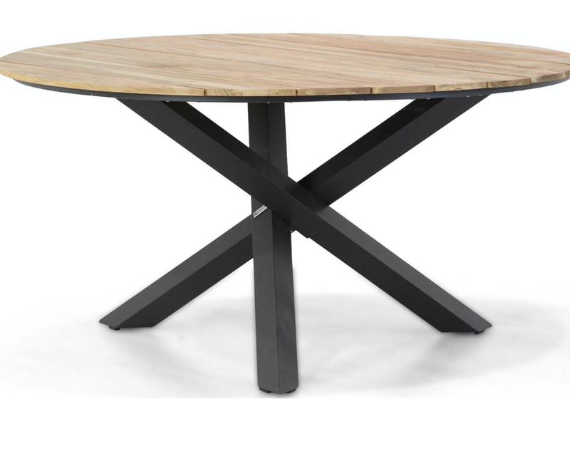 Ronde tuintafel voor 6 personen Lifestyle Fabriano