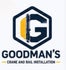 Goodman's crane and rails installation
