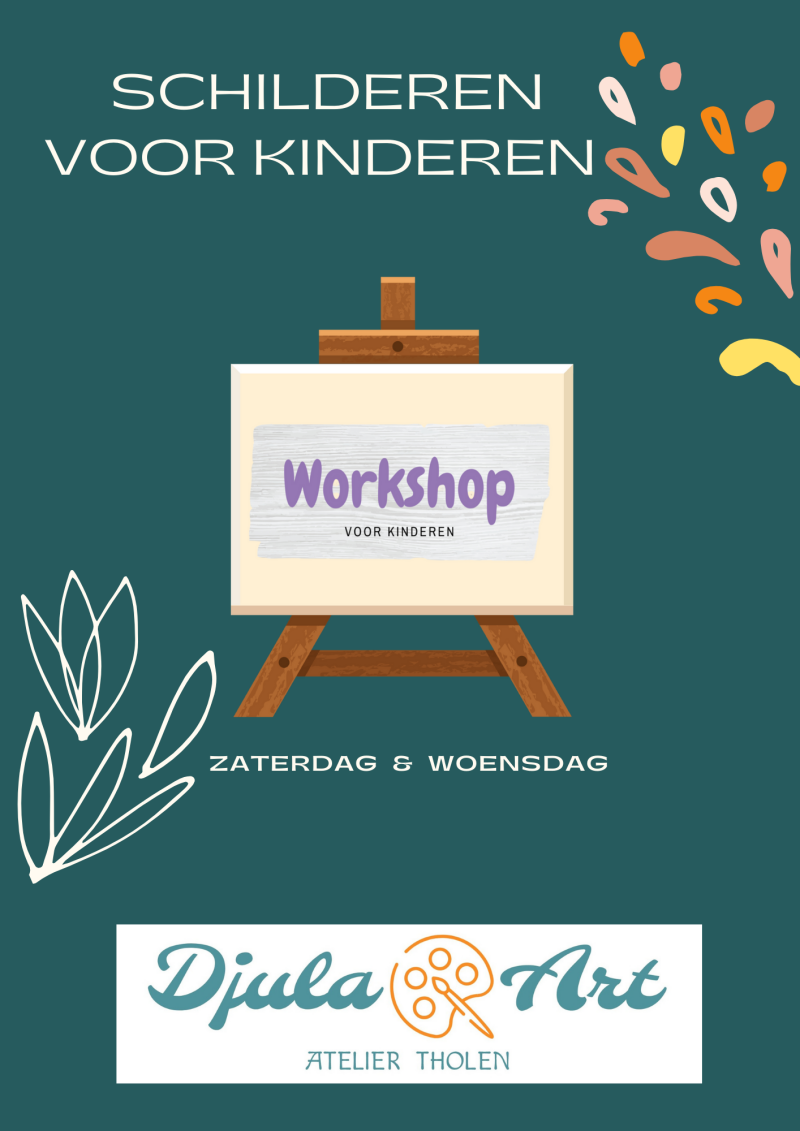 Workshop schilderen voor kinderen