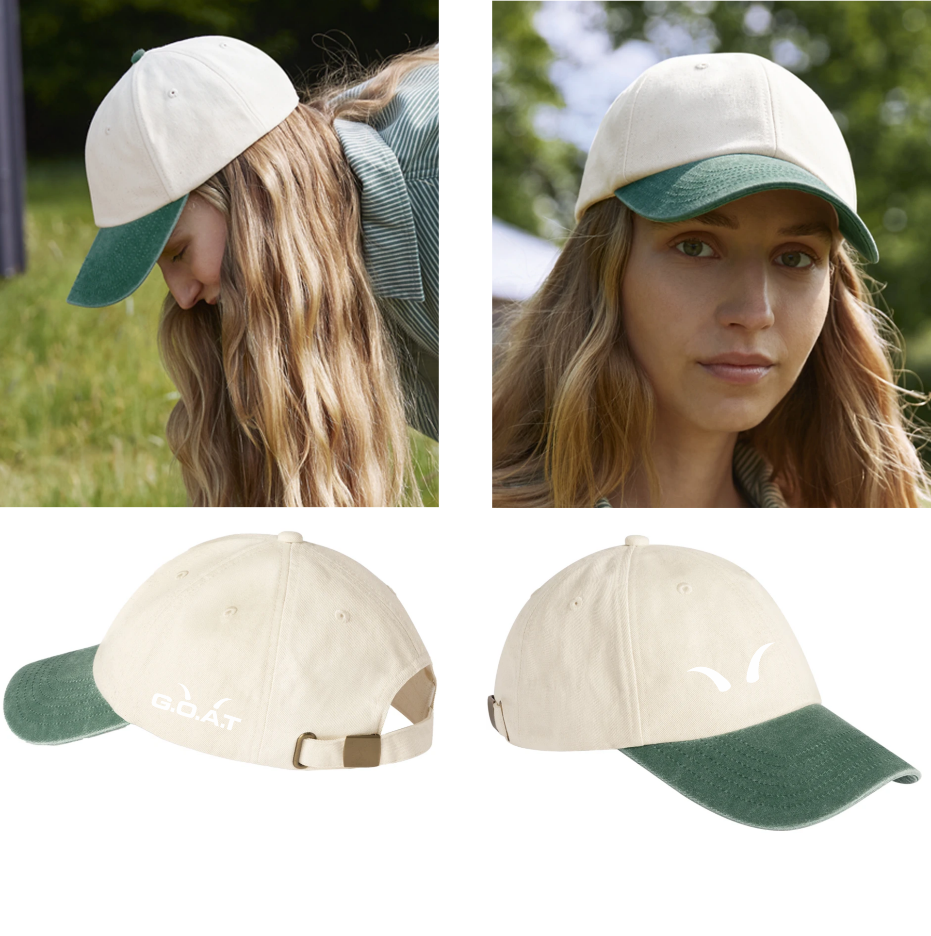 Contrast Peak Low Profile Vintage Cap