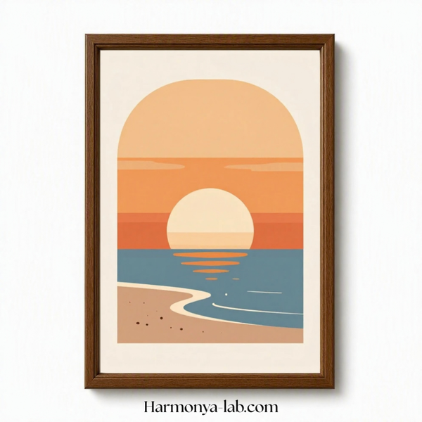 Coastal Sunset Harmony