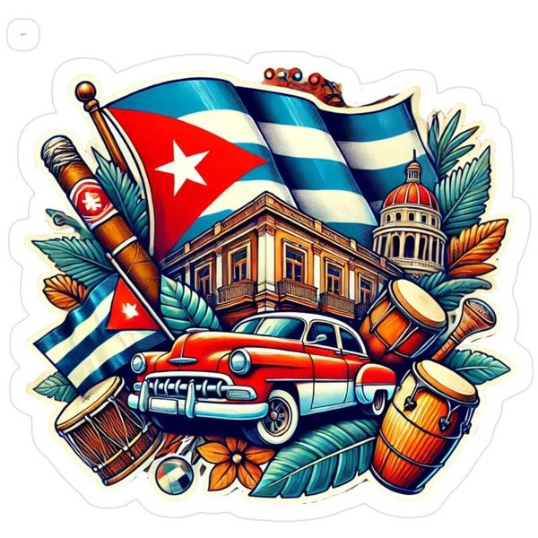 Cuba sticker