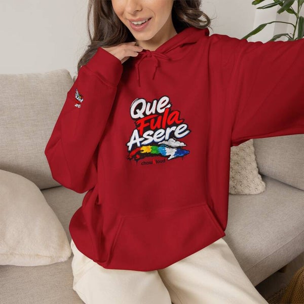 HOODIES /QUE FULA ASERE™ /Frase cubana