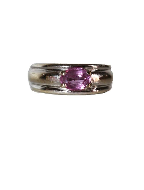 Bague Axelle Boucheron saphir rose