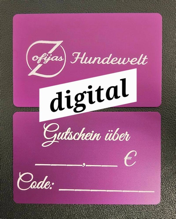 Digitaler Gutschein