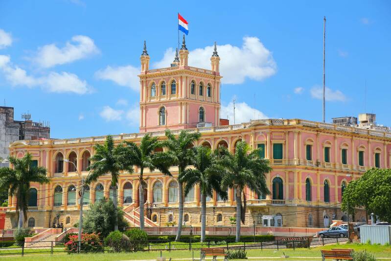 Landschap in Paraguay