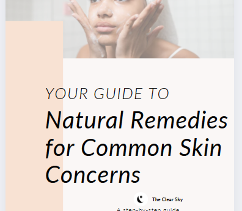 Your Guide to Natural Remedies for Common Skin Concerns