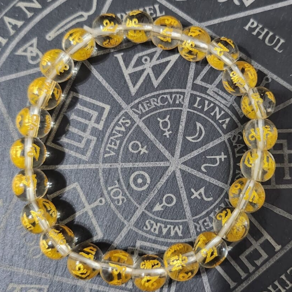 Bracciale in quarzo ialino