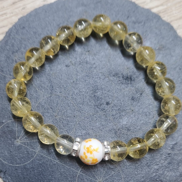 Bracciale in citrino