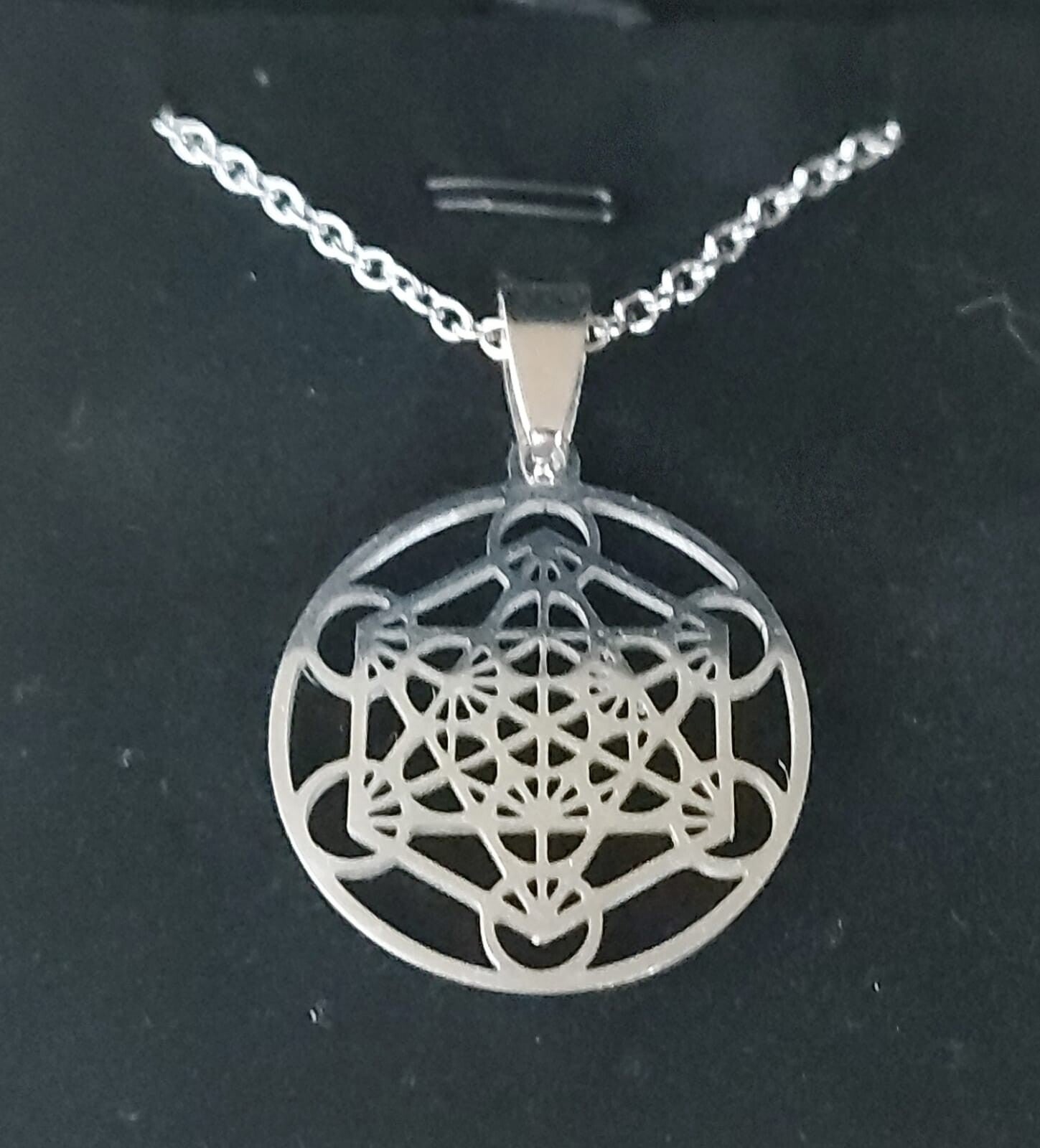 Collana in Acciaio Free Nichel Metatron
