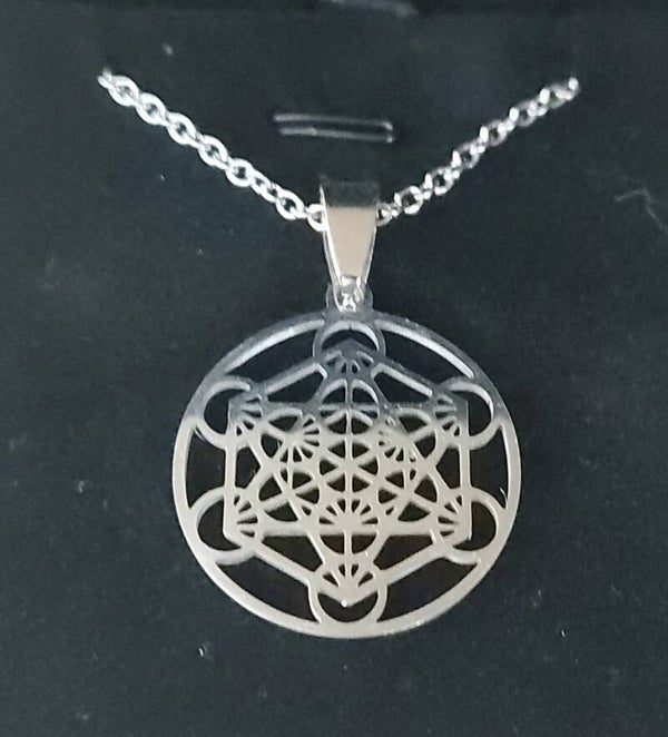 Collana in Acciaio Free Nichel Metatron
