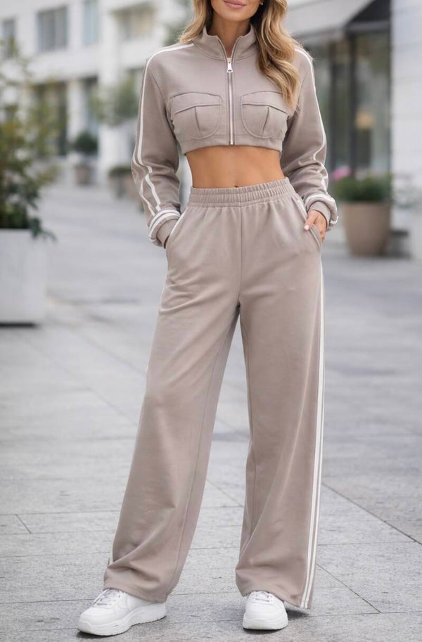 ✨ Conjunto Sport Chic Nude
