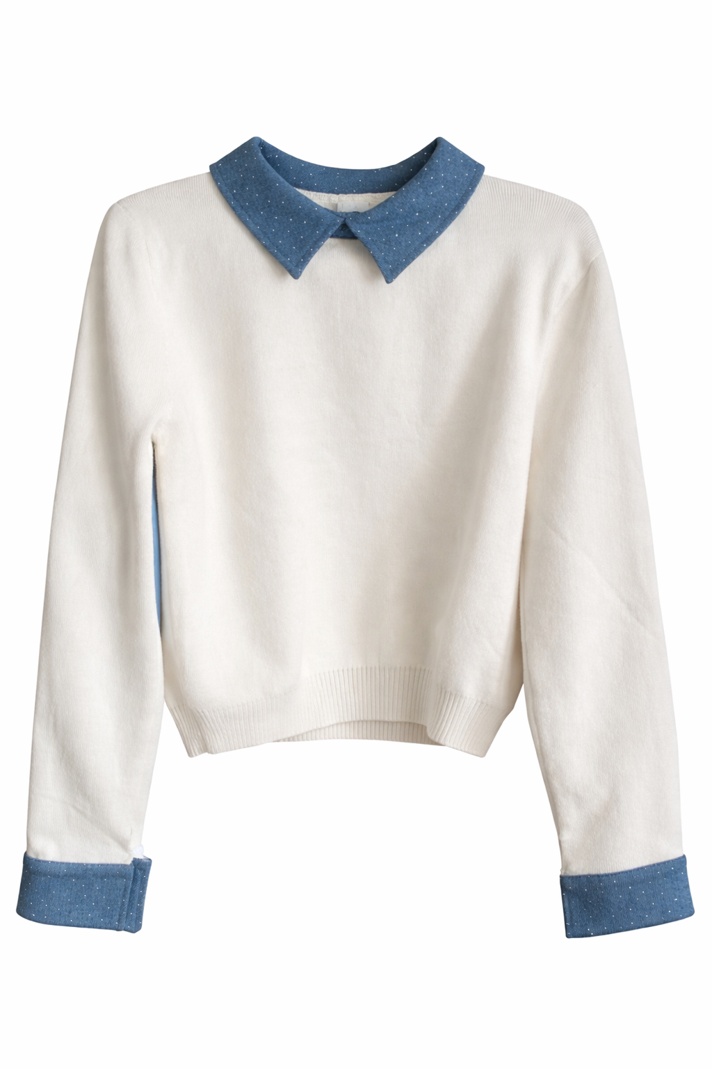 Jersey Chic Denim brillo