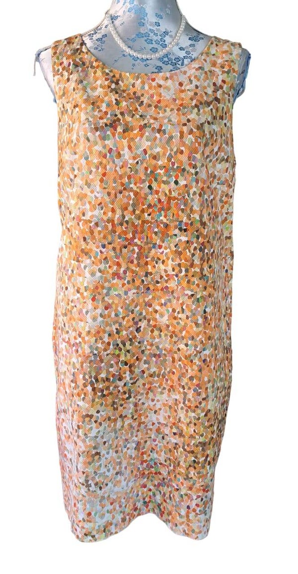 Terre Bleue confetti jurk