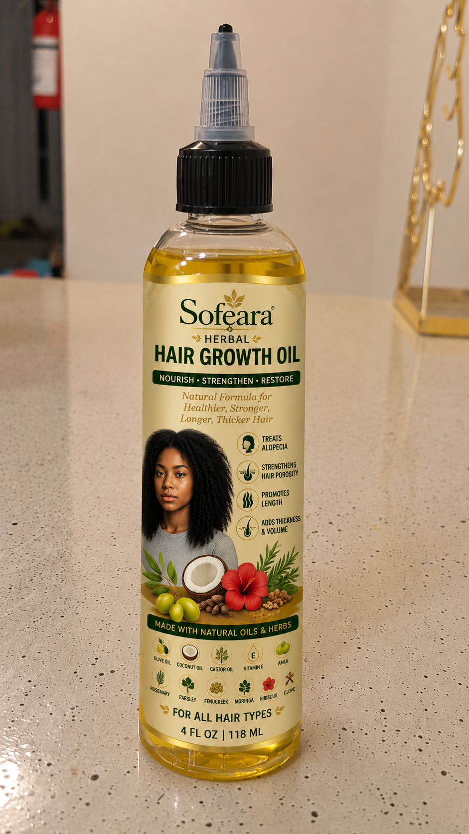 Sofeara Herbal Hair Growth Oil