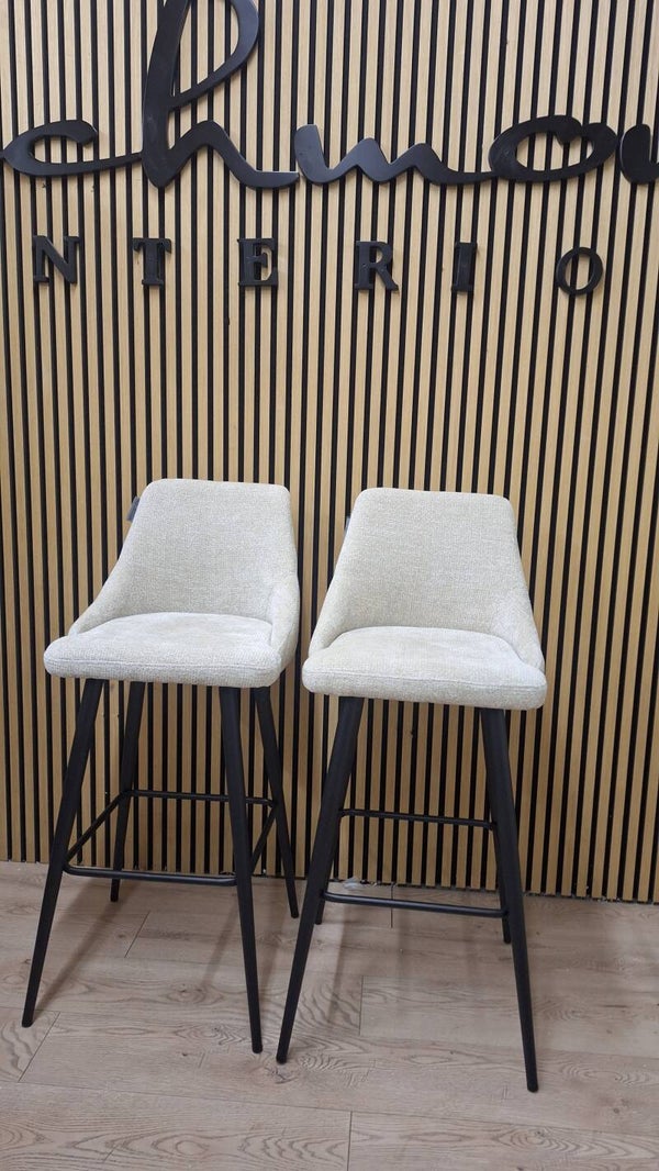 Barstoel Brooke Unicorn Cream *Richmond Interiors*