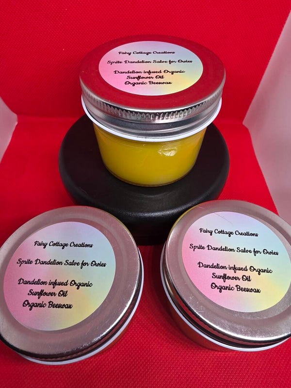 Sprite Dandlion Salve for Owies