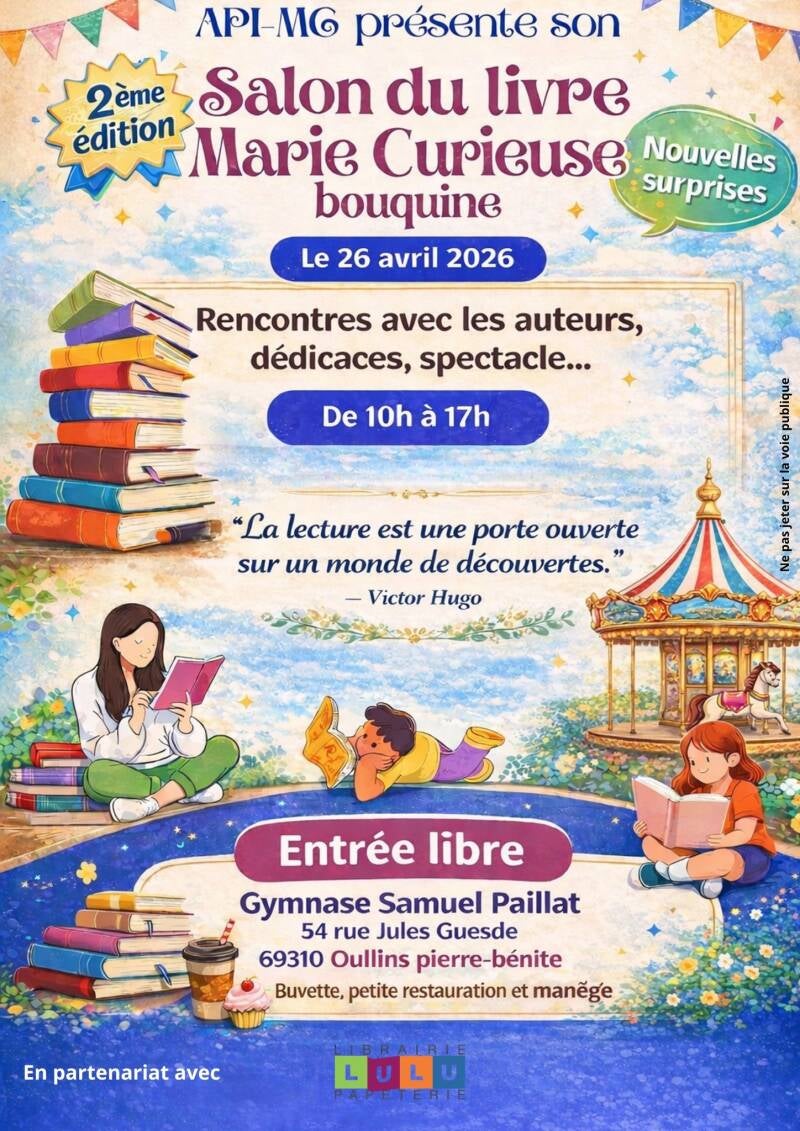 salon du livre Oullins 69310