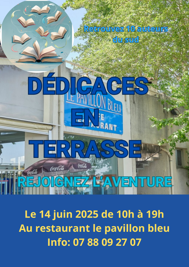 Affiche dédicaces Avignon