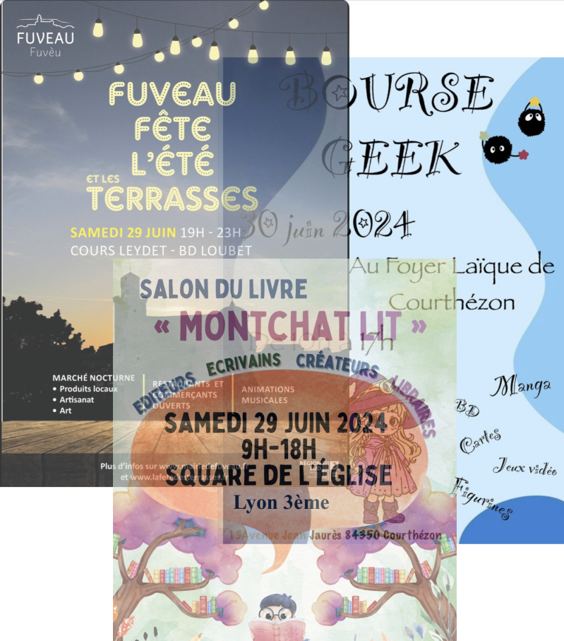 affiches salons livres