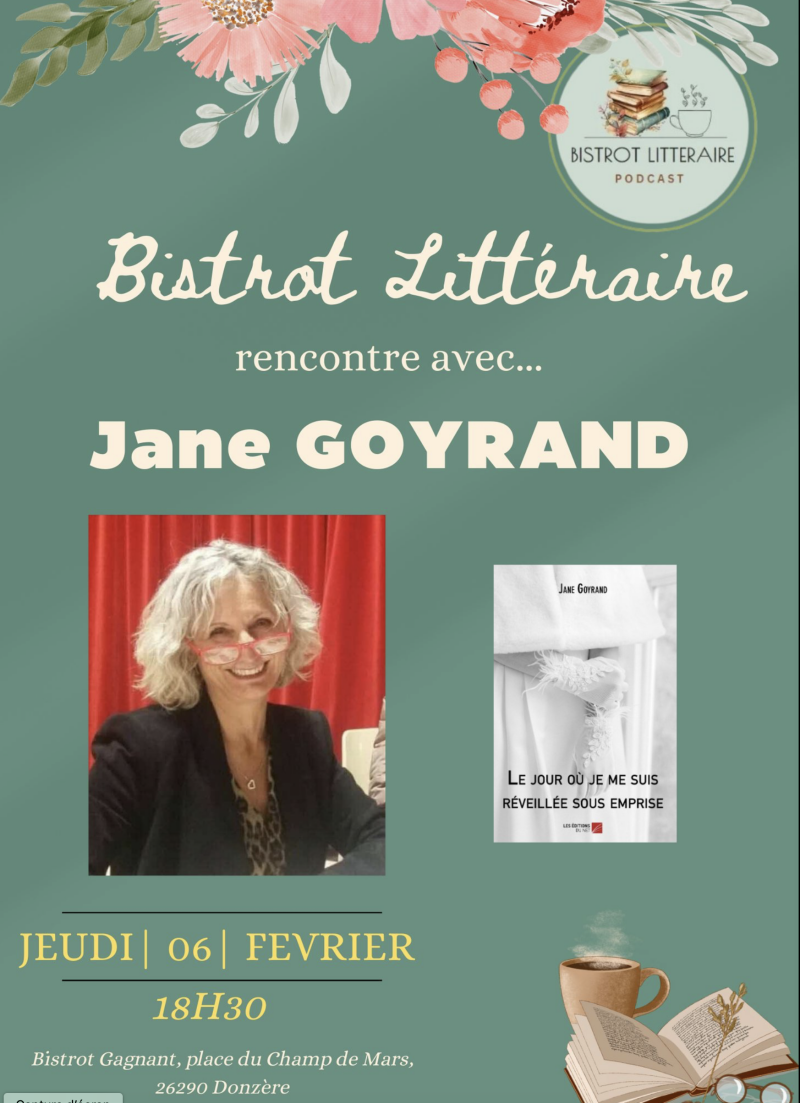 Affiche Bistrot Littéraire 