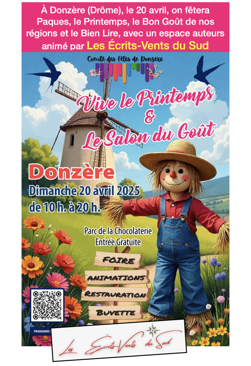 Affiche festival du Goût et du Lire 