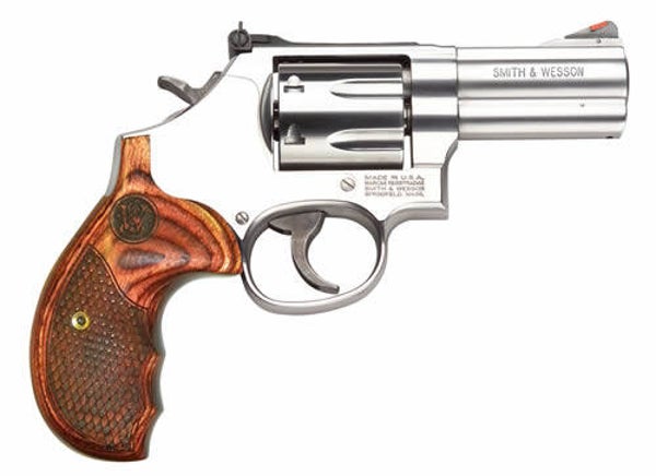 Smith & Wesson 686 Deluxe SS/wood 3in 357mag/38spl