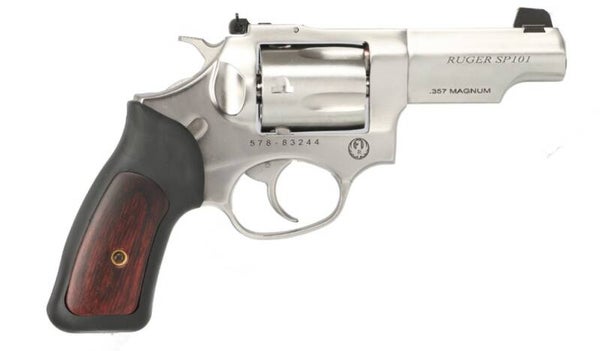 Ruger SP101 3in Stainless 357mag/38spl