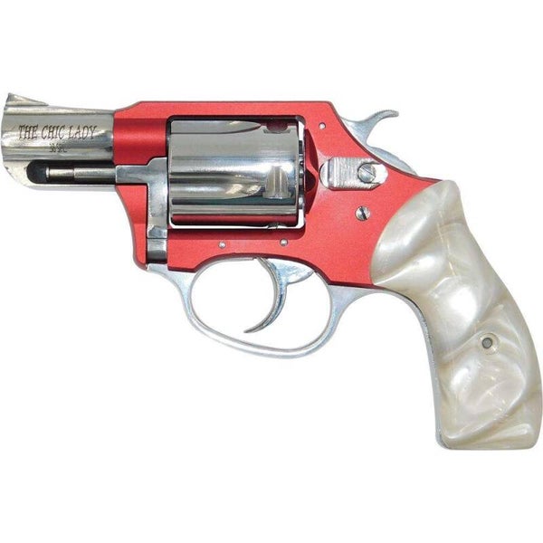 Charter Arms Chic Lady Red/Pearl Grips 38spl