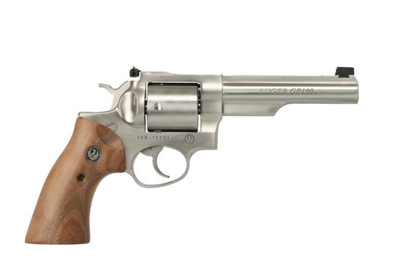 Ruger GP100 SS/Walnut 5in 44spl