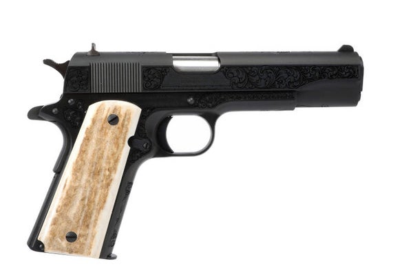 Colt Gov't Classic 1911 Engraved Tyler Gunworks 45ACP