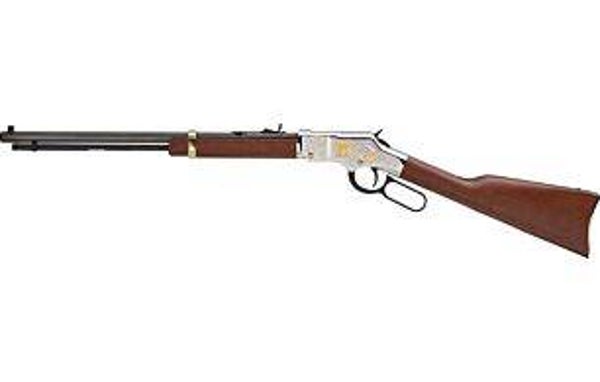 Henry H4 God Bless America Ed-Nickel/Blued Engraved 22S/L/LR