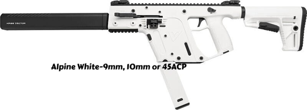 Kriss Vector CRB 16in 2 Colors in 9mm, 10mm & 45ACP