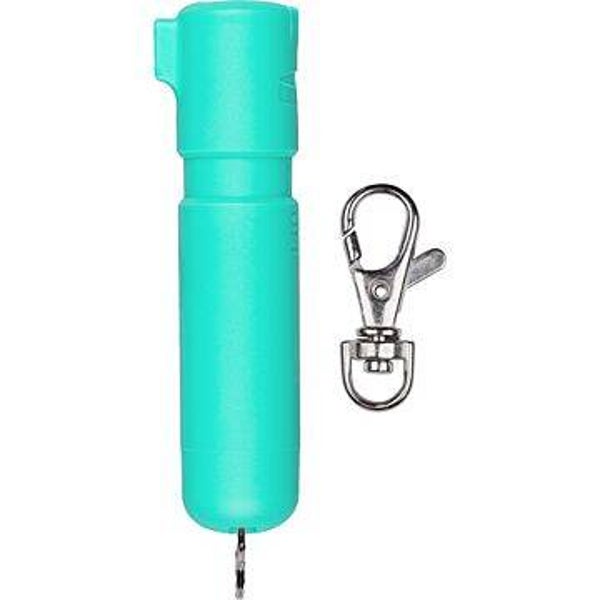 Sabre Mighty Discreet Pepper Spray  UV Dye w/ clip- Mint