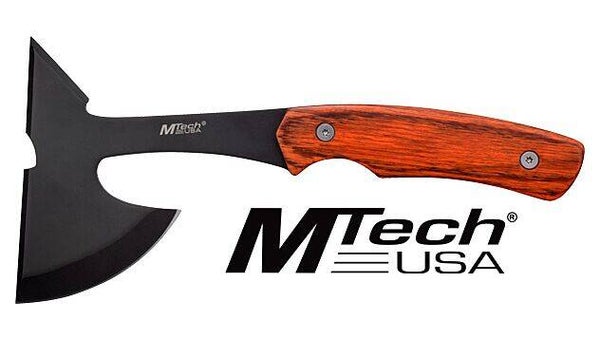 MTech Tomahawk w/ Pakkawood handle 3in blade