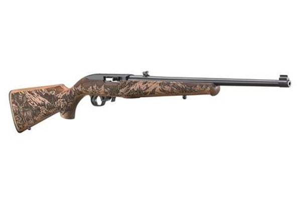 Ruger 10/22 Carbine Engraved Mule Deer 22LR